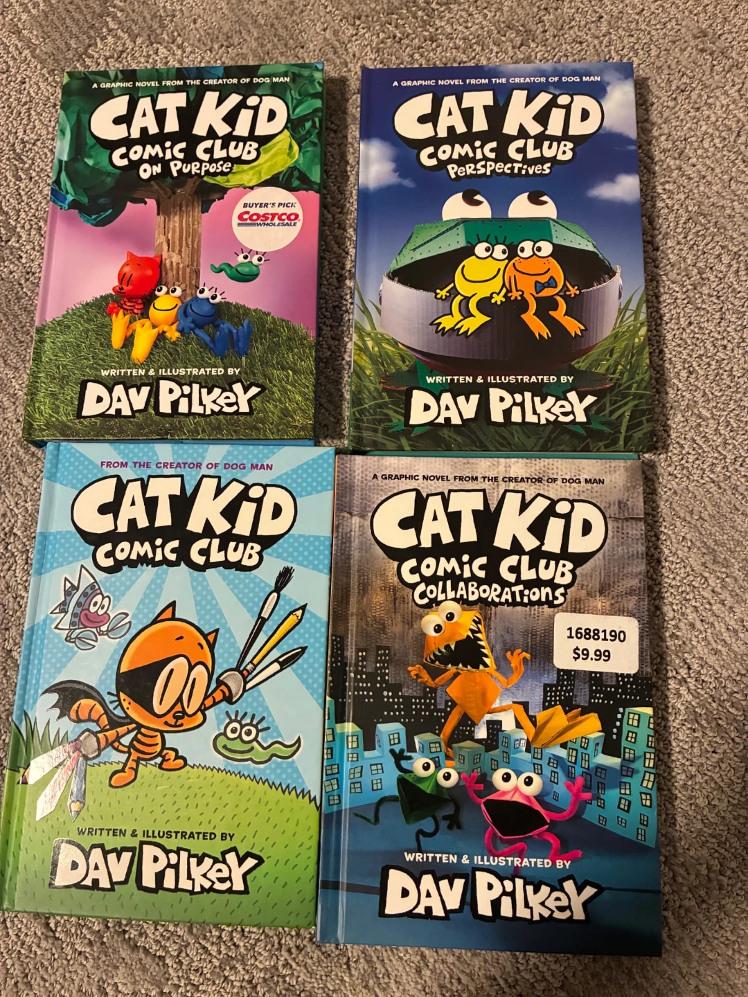 Cat Kid Comic Club Books by Dav Pilkey (Set of 4) - photo 4