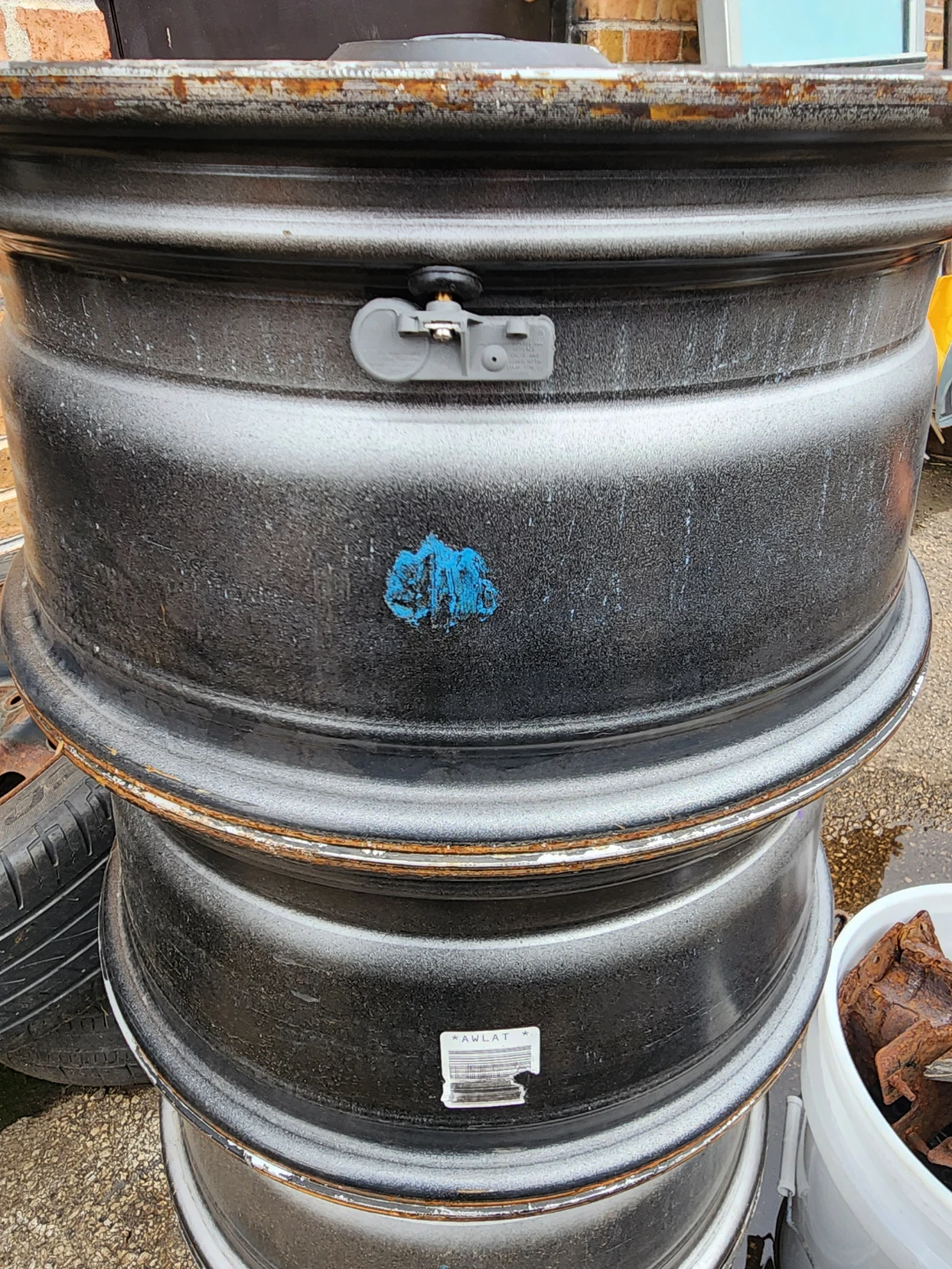 Chevrolet Truck Steel Wheels with Center Caps (Set of 4) - photo 2