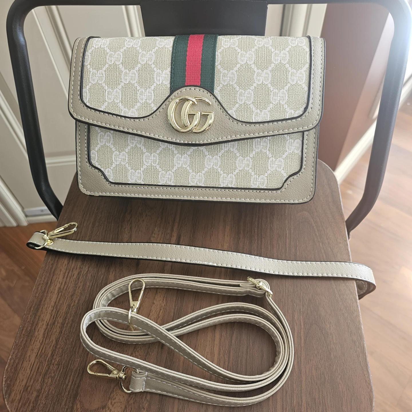 Guess crossbody bag with GG pattern