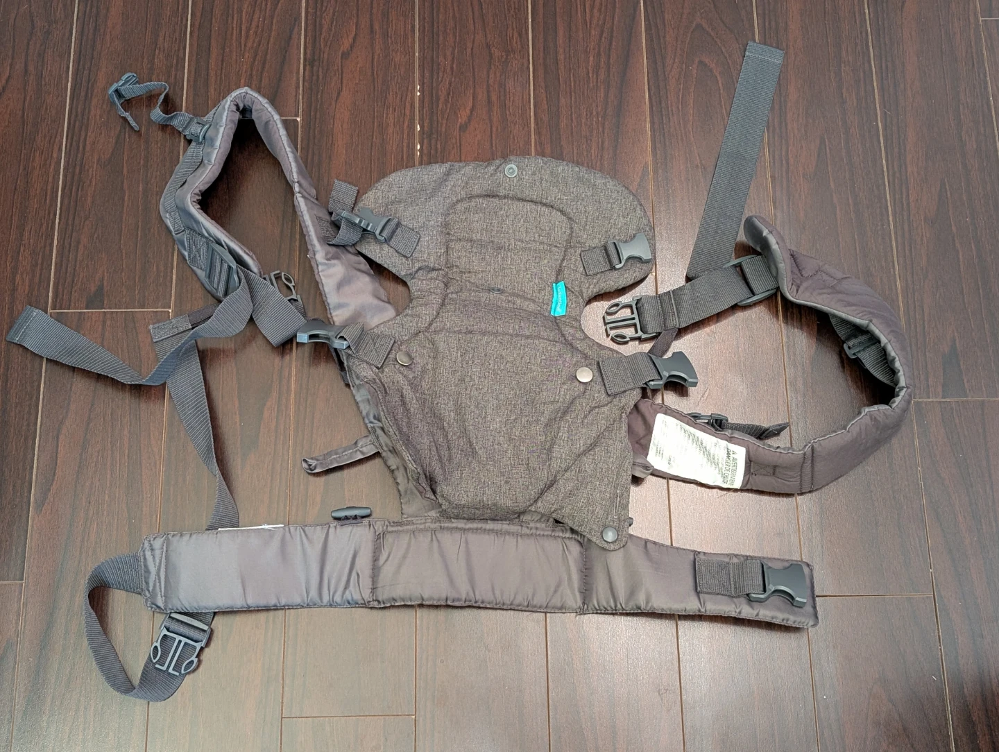 Infantino Flip 4-in-1 Convertible Baby Carrier - Gray - photo 4