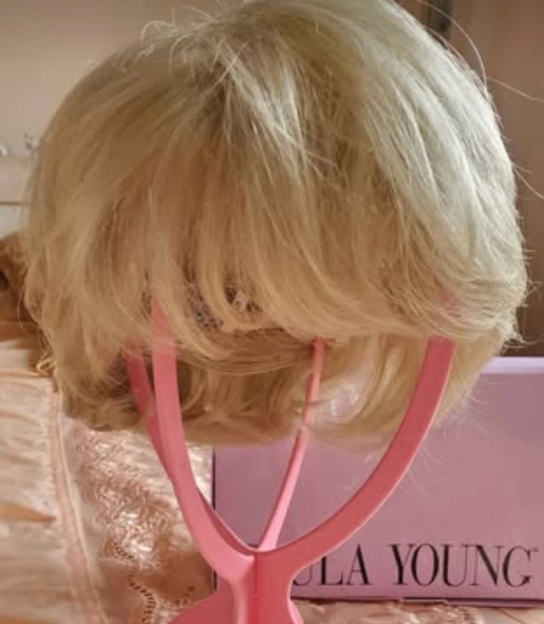 Paul Young Blonde Bob Wig - photo 2