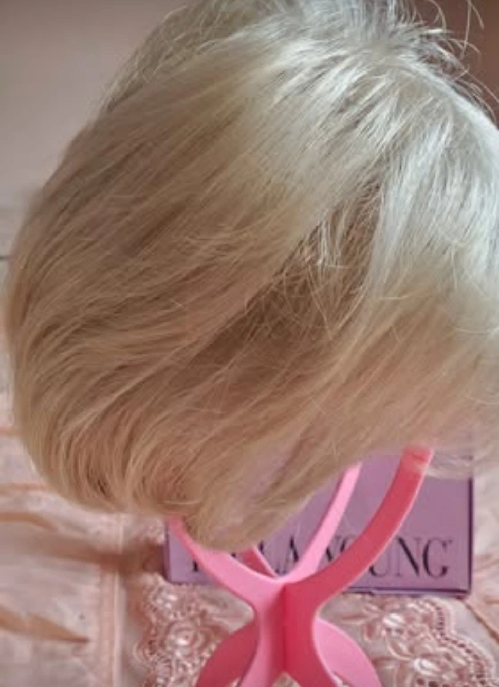 Paul Young Blonde Bob Wig - photo 3
