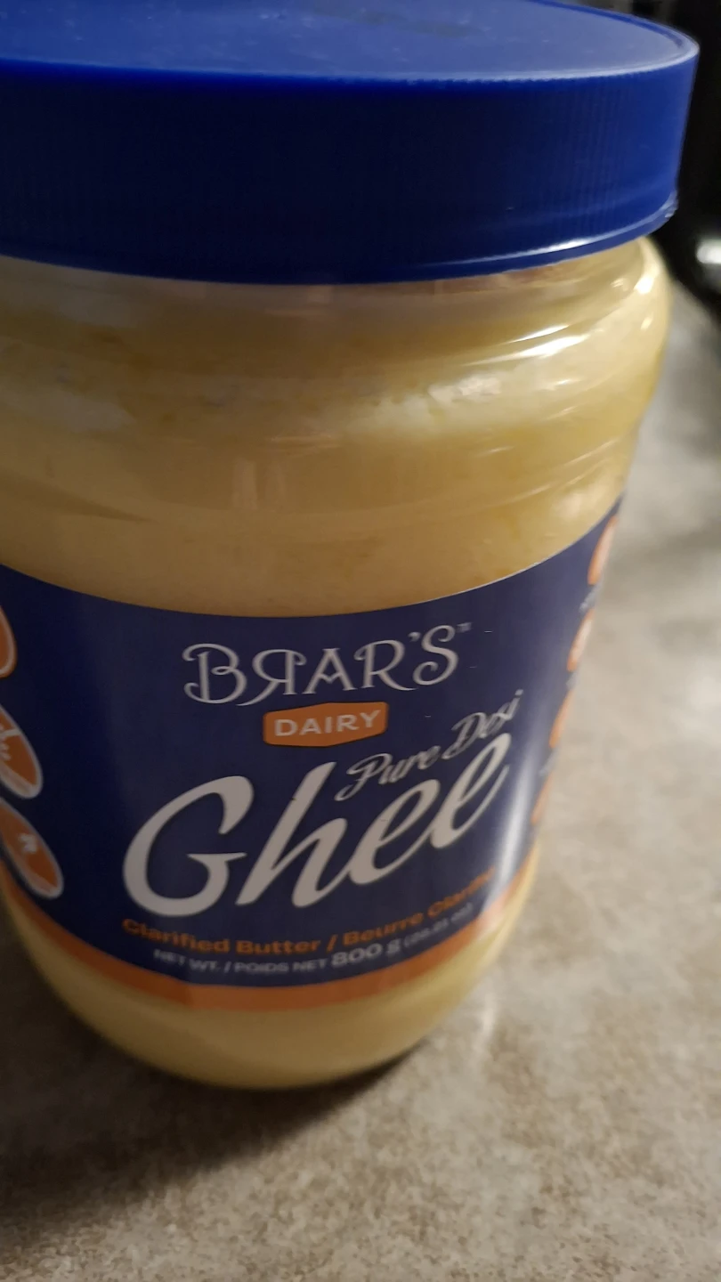 Brar's Dairy Pure Desi Ghee Clarified Butter 800g