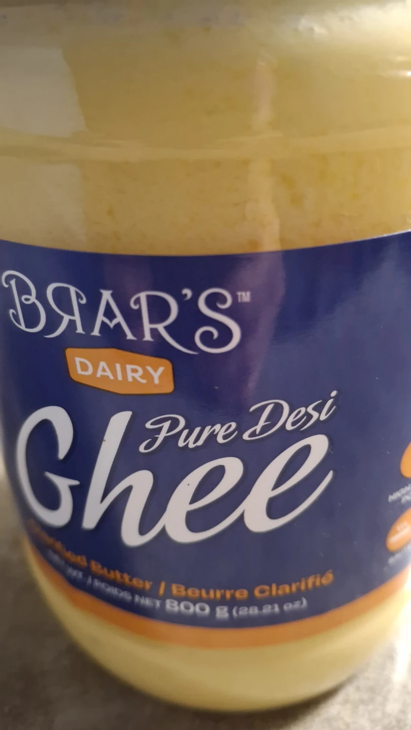 Brar's Dairy Pure Desi Ghee Clarified Butter 800g - photo 2