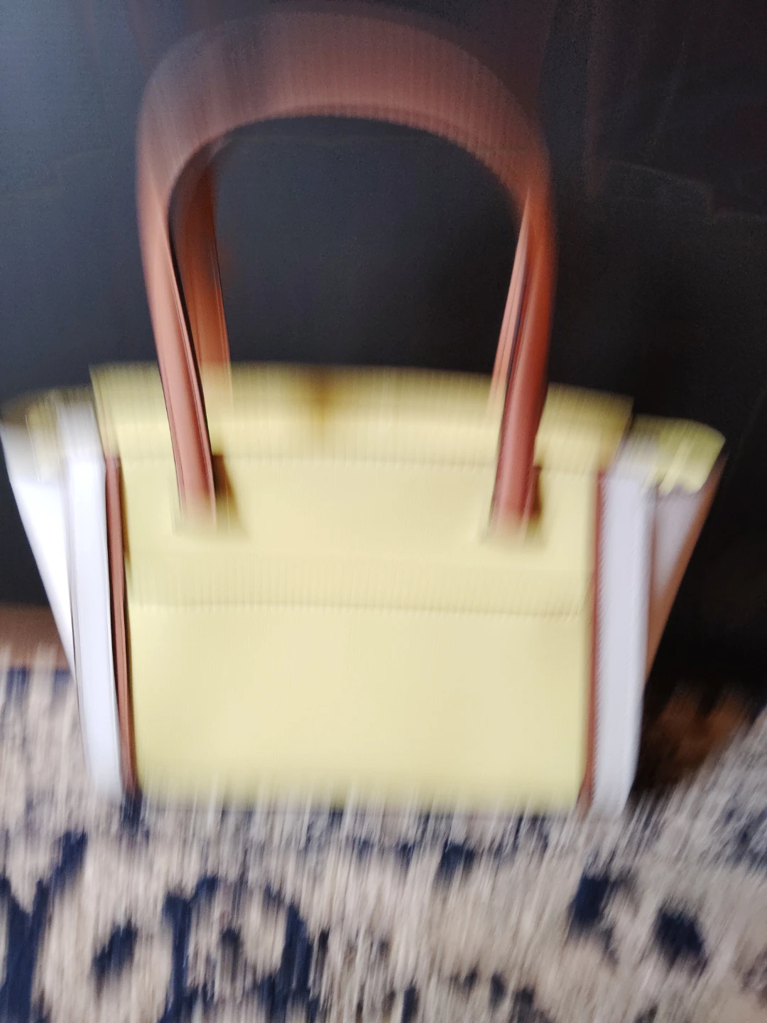 Kate Spade handbag - lime/White/Tan - photo 3