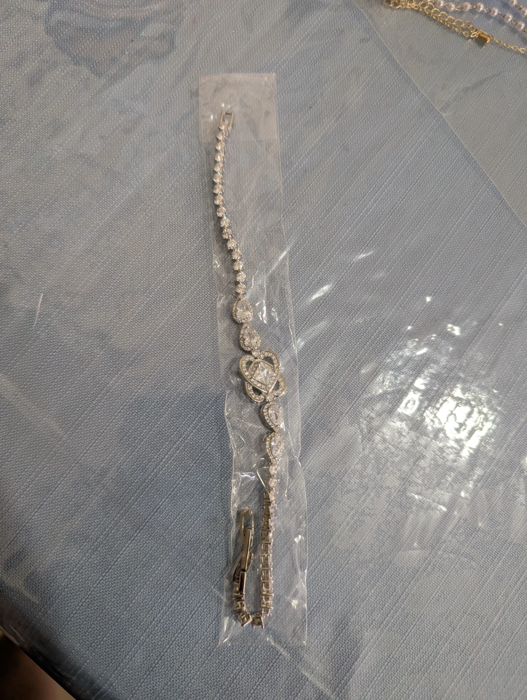 HAN KOU Bracelet and Pearl Necklace Set - photo 3