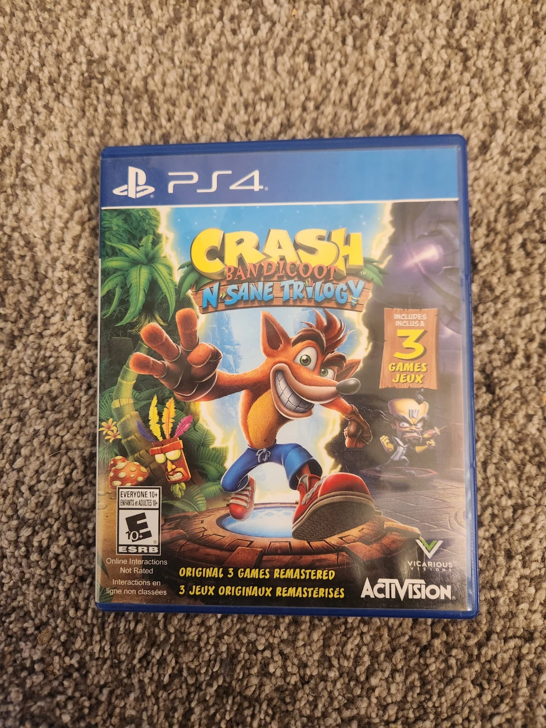 Crash Bandicoot N. Sane Trilogy PS4
