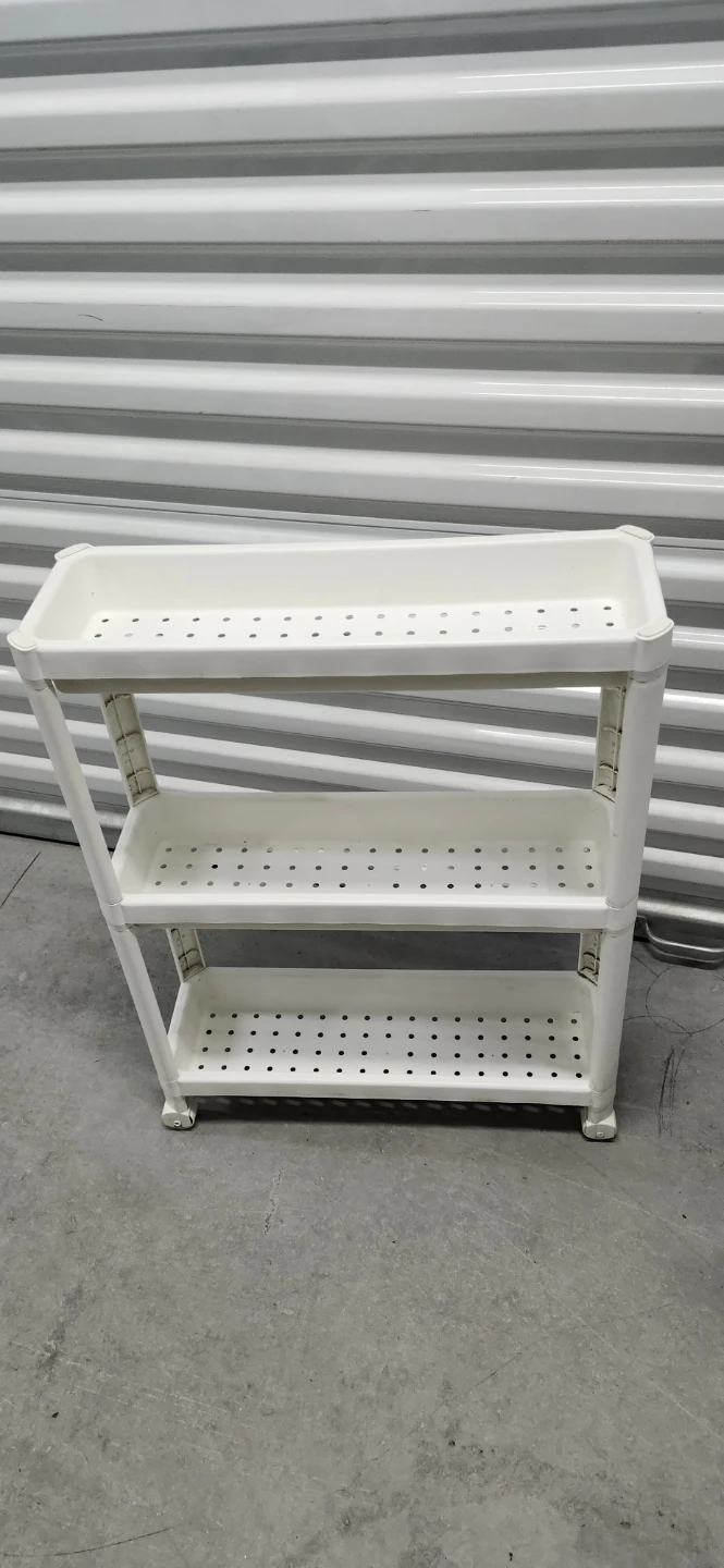 Plastic cart with wheels
