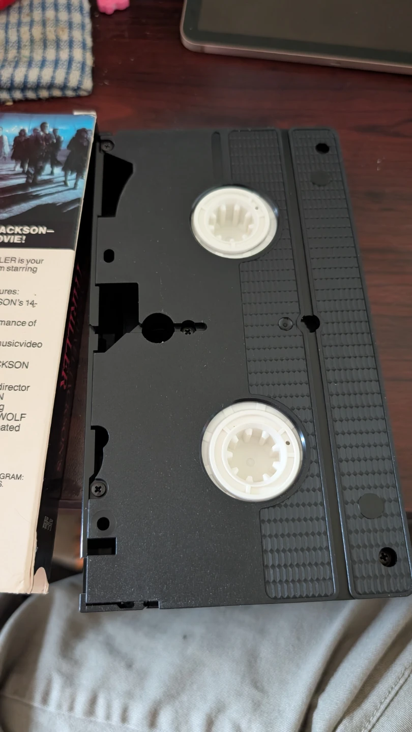 Michael Jackson's Thriller VHS Tape - photo 4