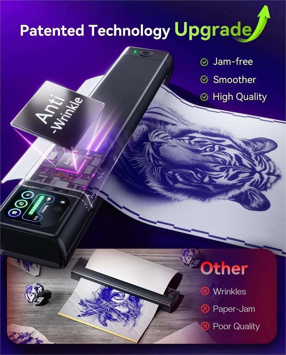 Phomemo M08F Plus Tattoo Stencil Printer - photo 5