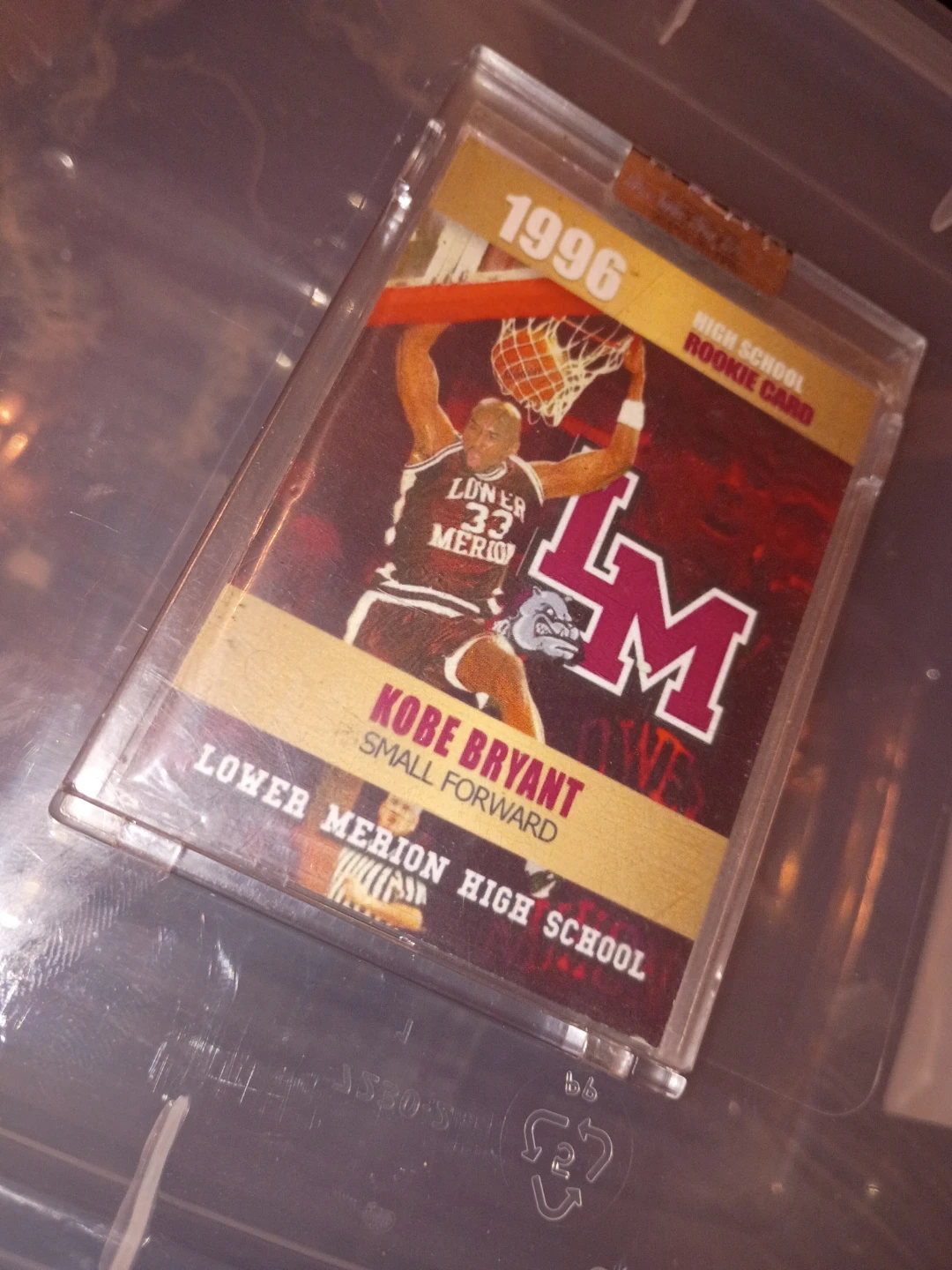 1996 Kobe Bryant Rookie Card - Lower Merion High School