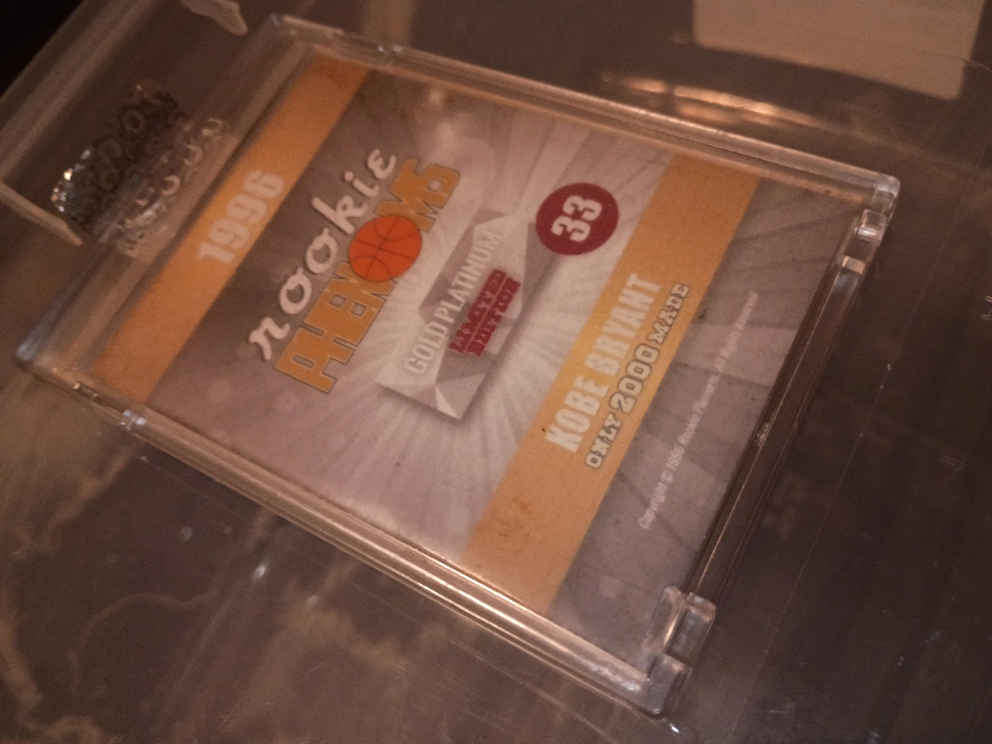 1996 Kobe Bryant Rookie Card - Lower Merion High School - photo 2