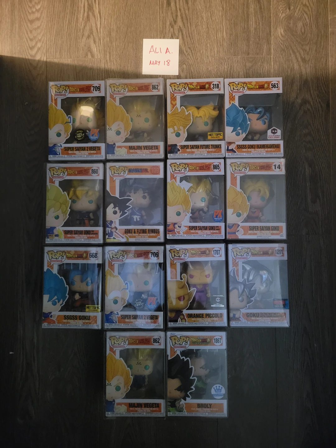 Funko Pop! Dragon Ball Z Figures (Multiple)