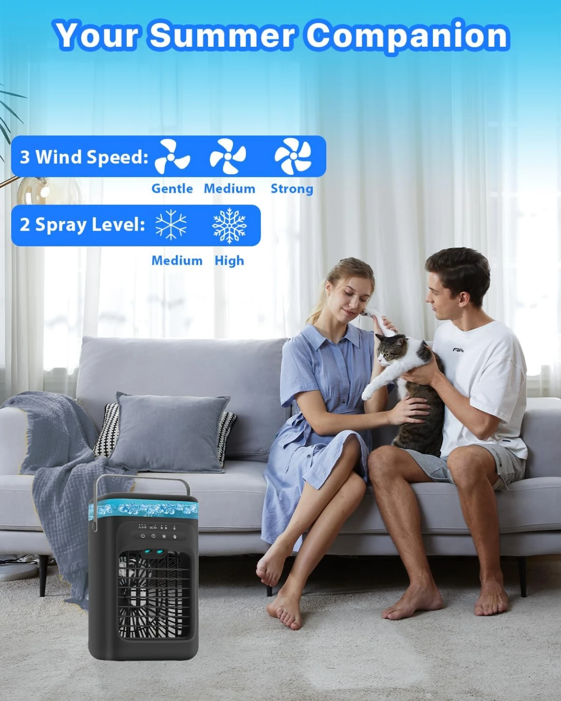 Portable Air Conditioner Fan - photo 3