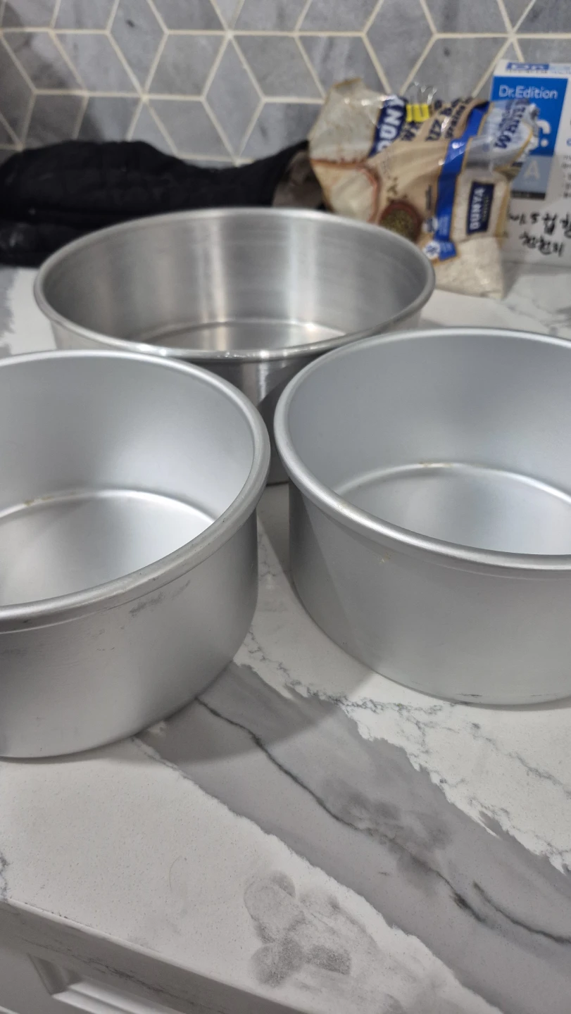 Cake pans round size 8, 6 - photo 2