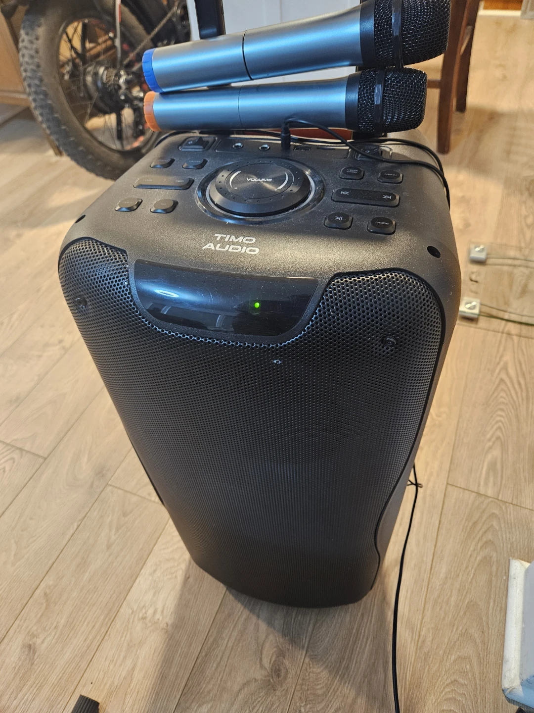Timo Audio PA Speaker with 2 Microphones - photo 2
