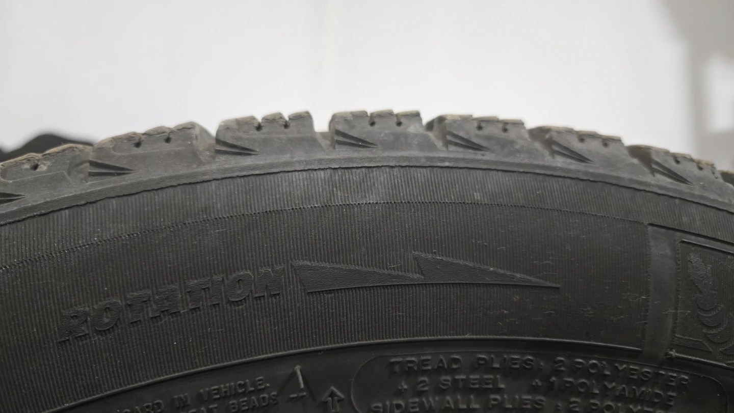 Michelin X-Ice Winter Tires on Rims 215/55R17 – Full Set of 4 - photo 2