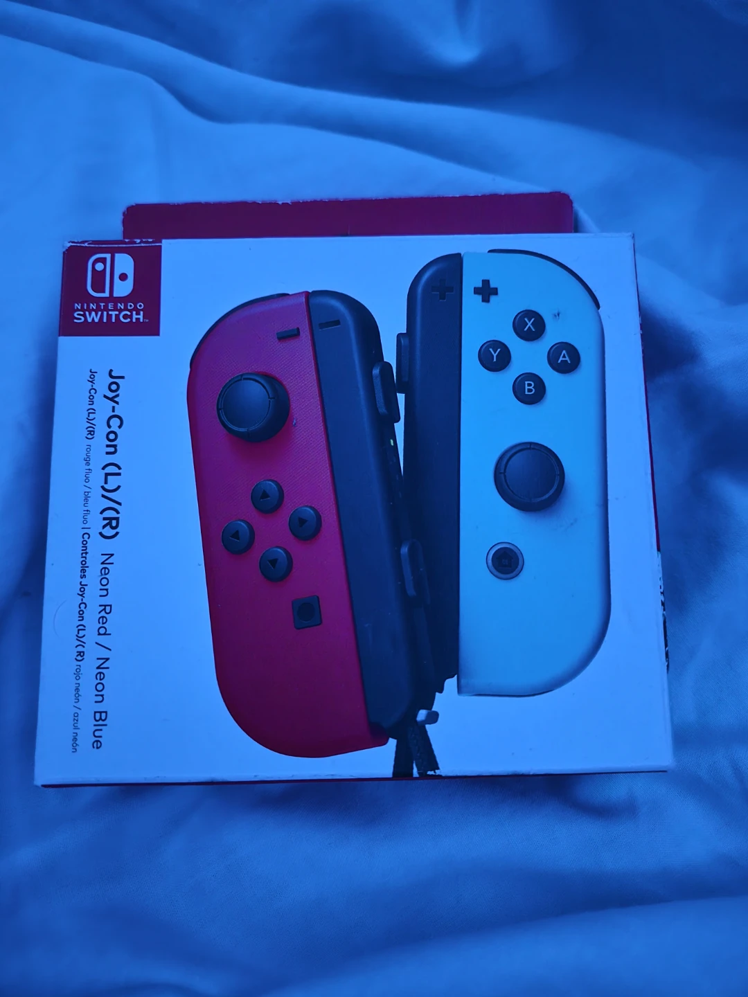 Nintendo Switch Joy-Con (L)/(R) Neon Red / Neon Blue