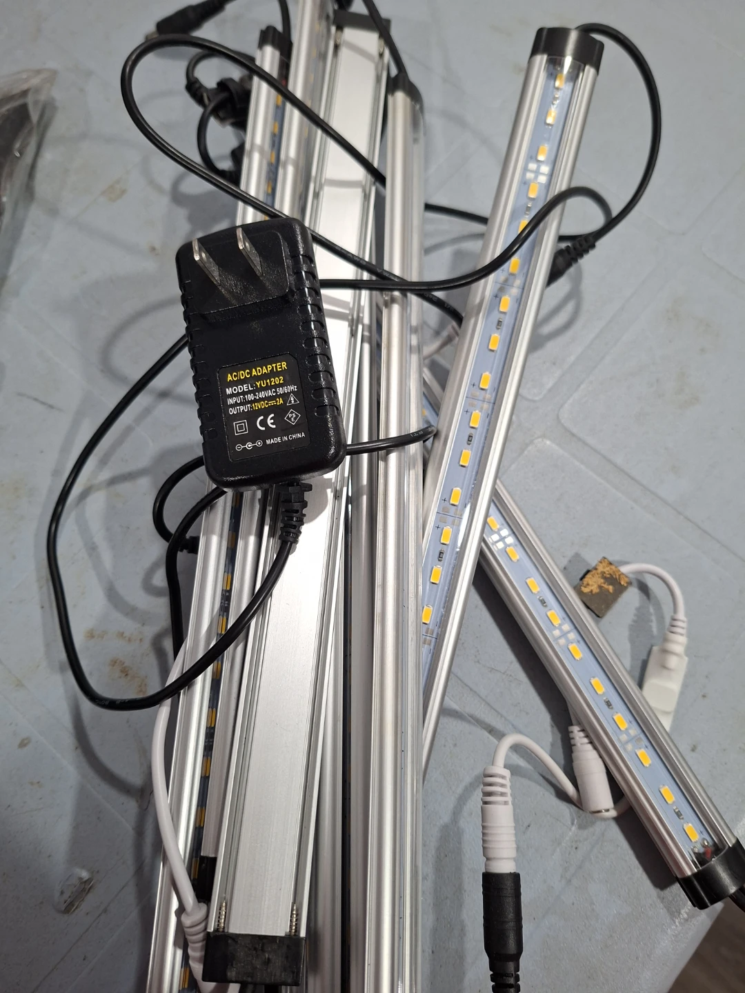 LED Light Bars with AC/DC Adapter (Model: YU1202)