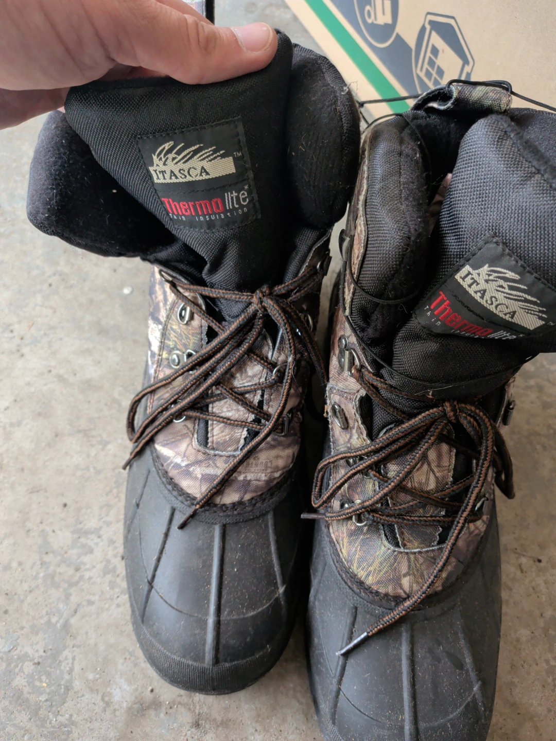 Itasca ThermaLite Winter Boots Size 13 - photo 2