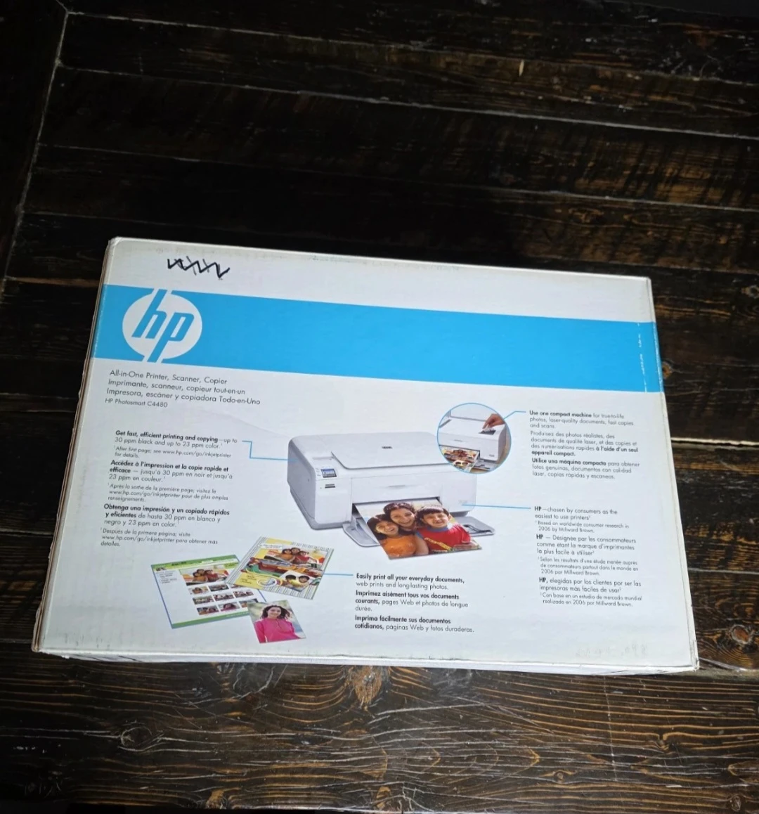 HP Photosmart C4480 All-in-One Printer, Scanner, Copier - photo 2