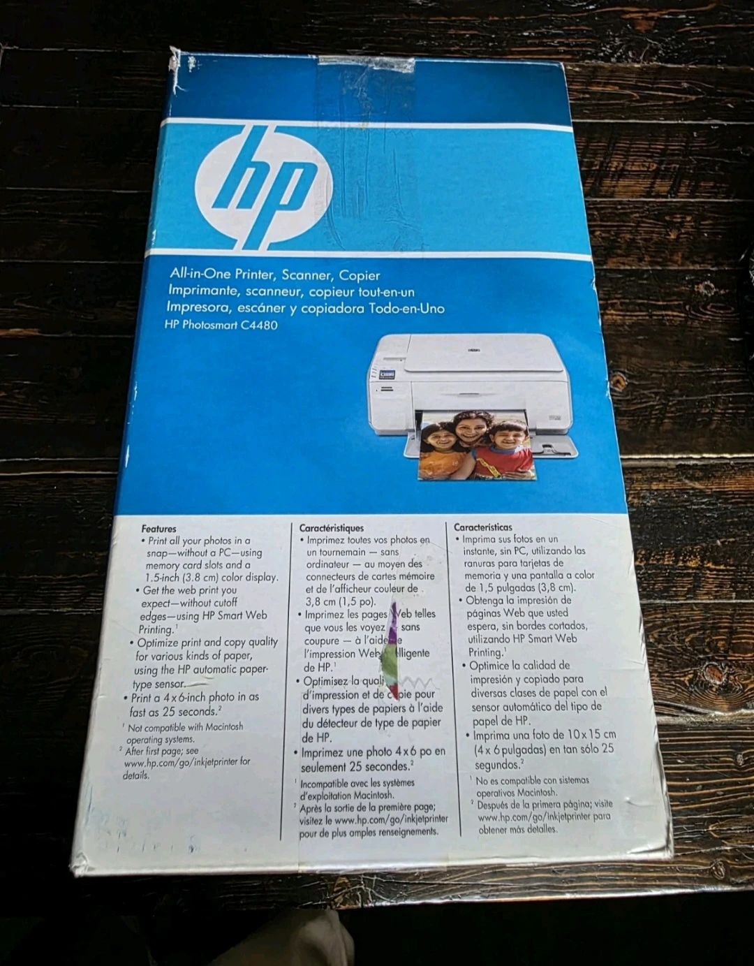 HP Photosmart C4480 All-in-One Printer, Scanner, Copier - photo 4