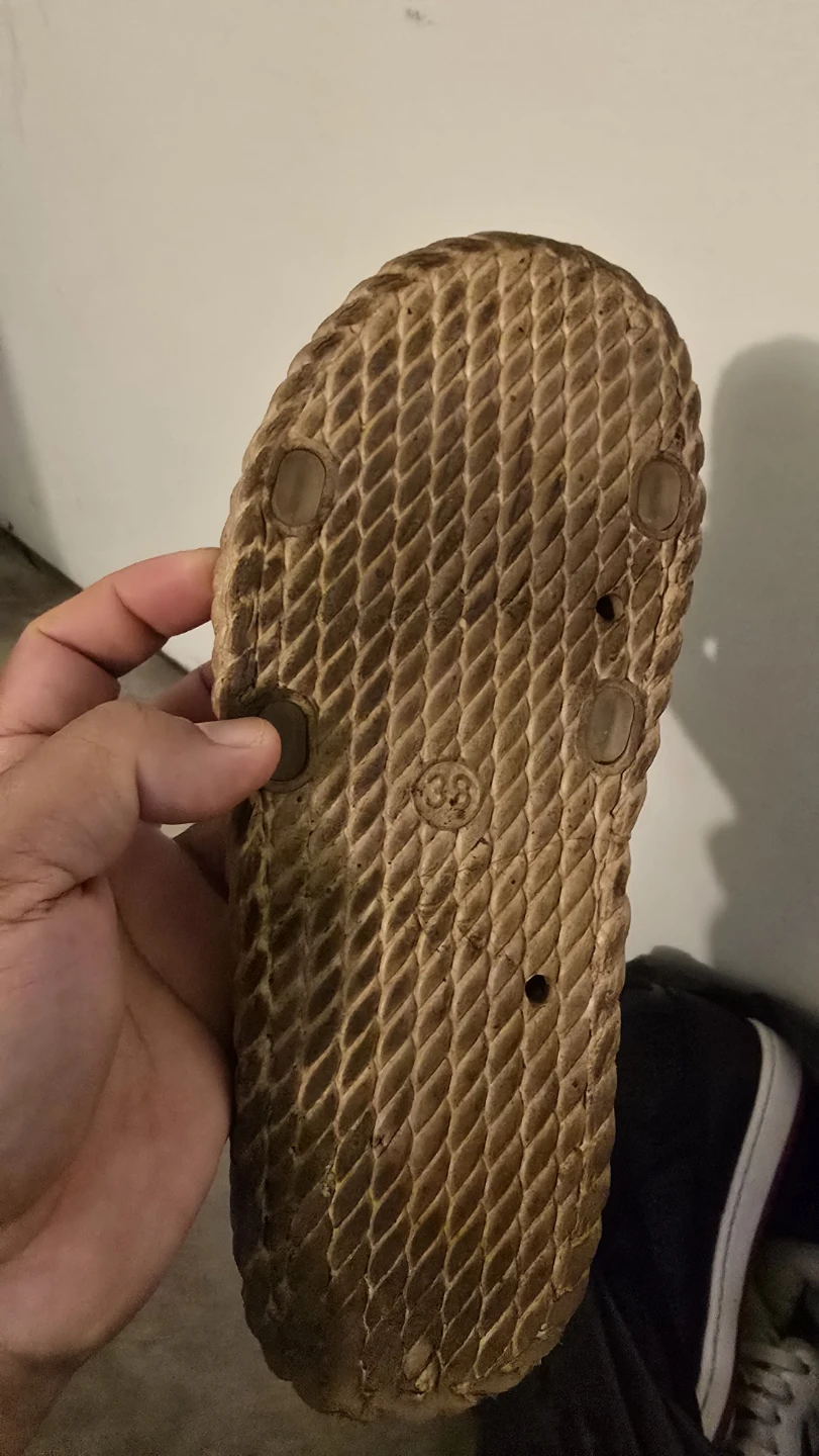 KaiLai Straw Slide Sandals Women's Size 38