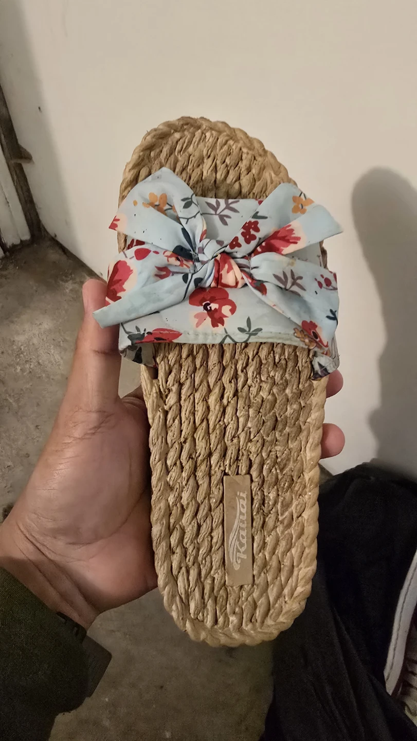 KaiLai Straw Slide Sandals Women's Size 38 - photo 2