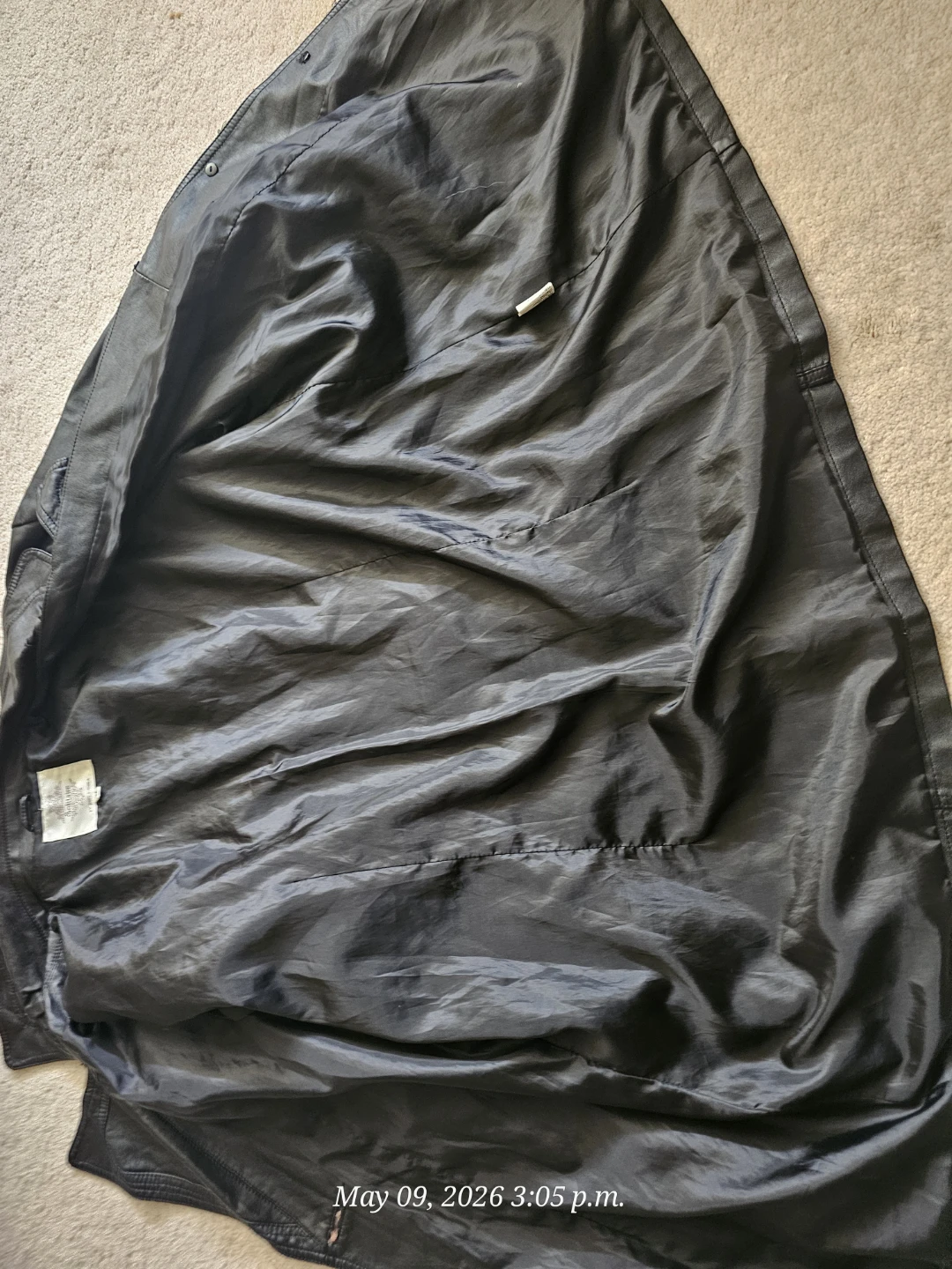 3/4 3X Leather Jacket - photo 3