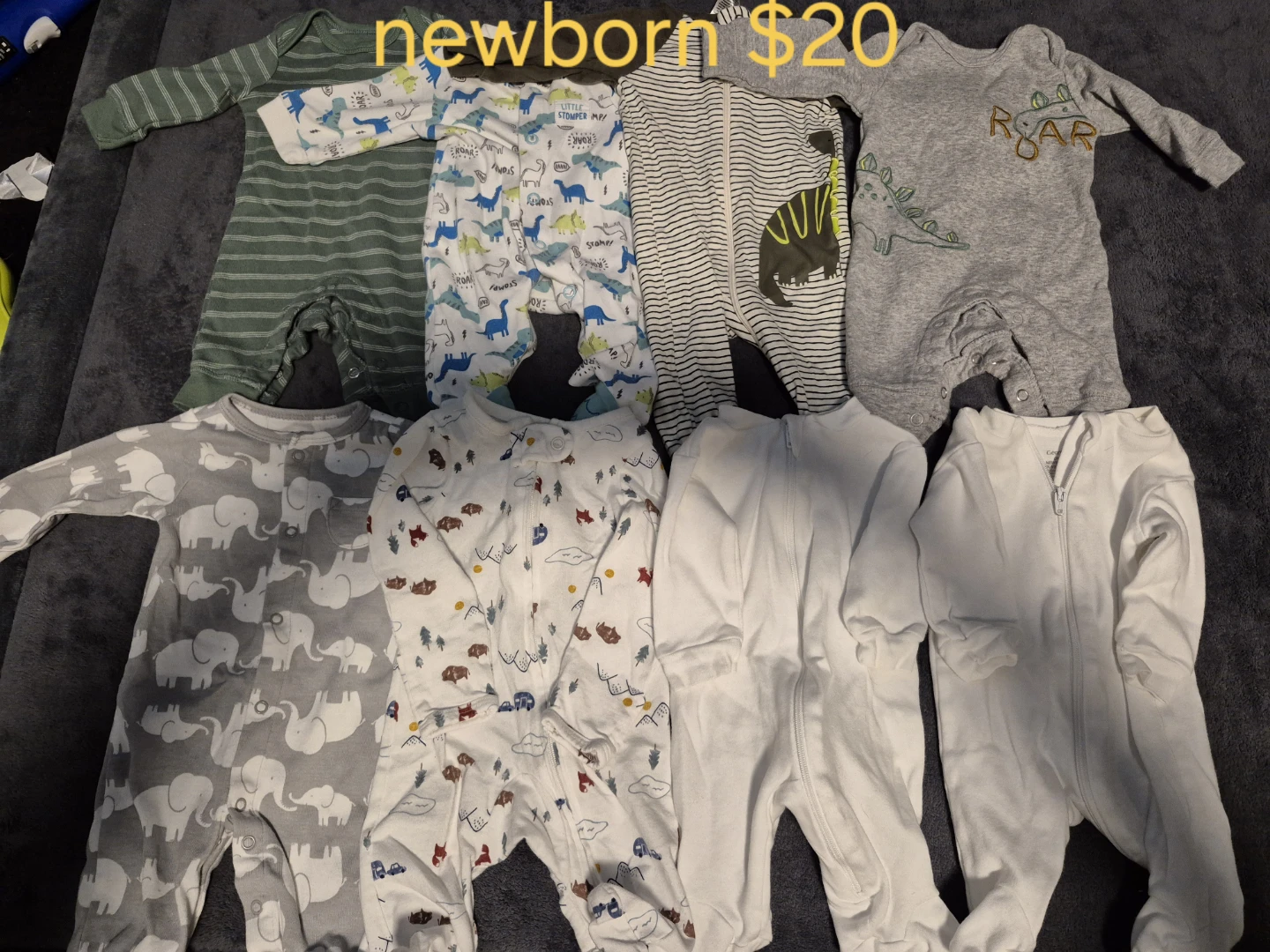 Newborn baby clothes lot - photo 5