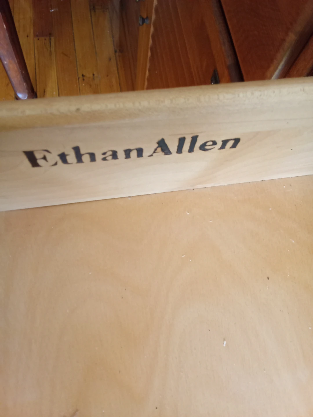 Ethan Allen Wooden Desk and Hutch Set - photo 3
