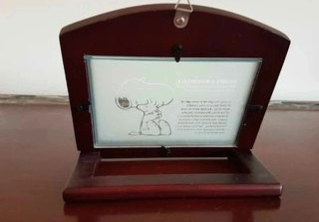 Snoopy & Woodstock Wooden Photo Frame - photo 2