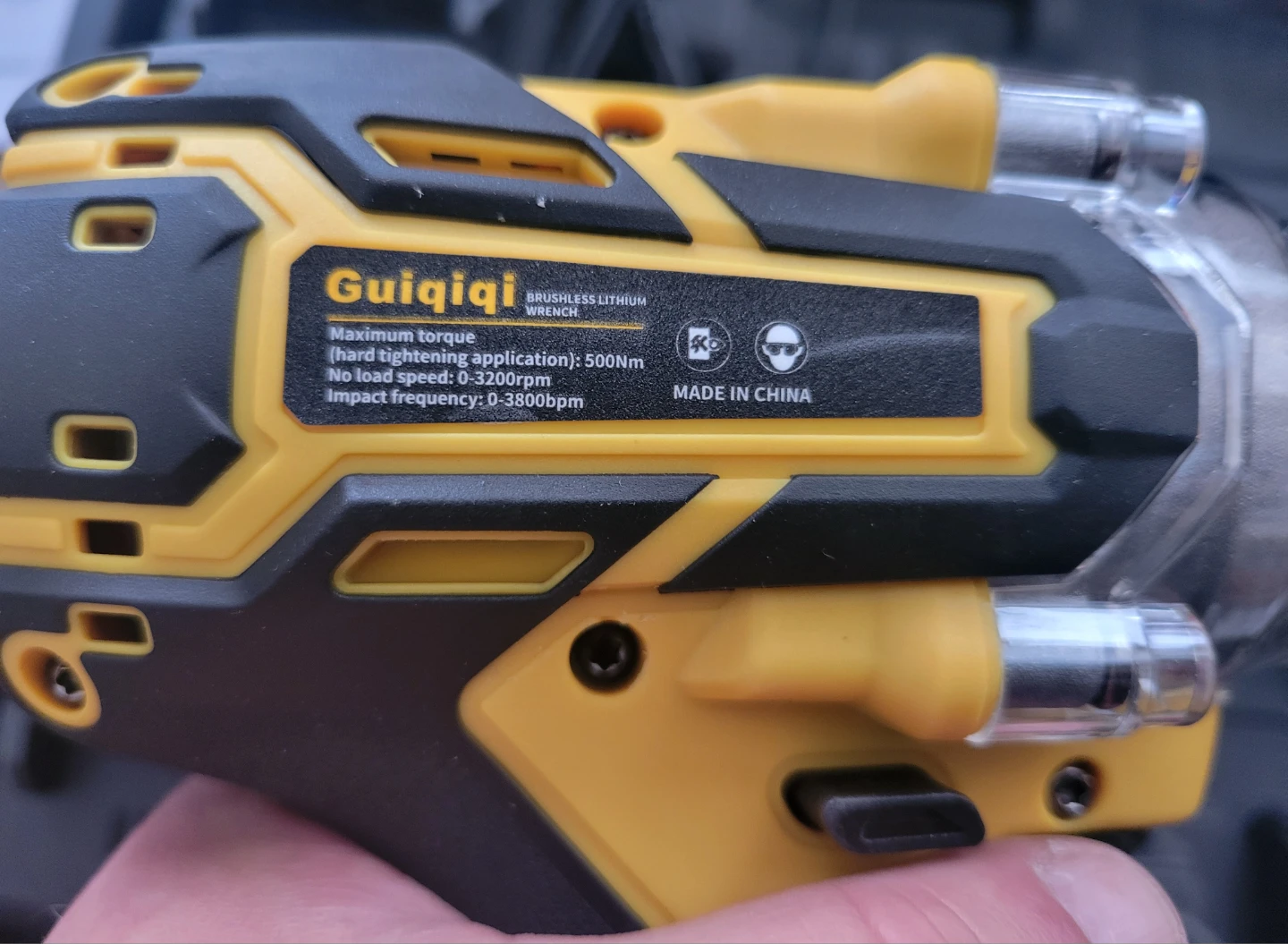 NEW Guiqiqi 21V Impact Wrench Kit w/2 Batteries 4.0Ah - photo 3