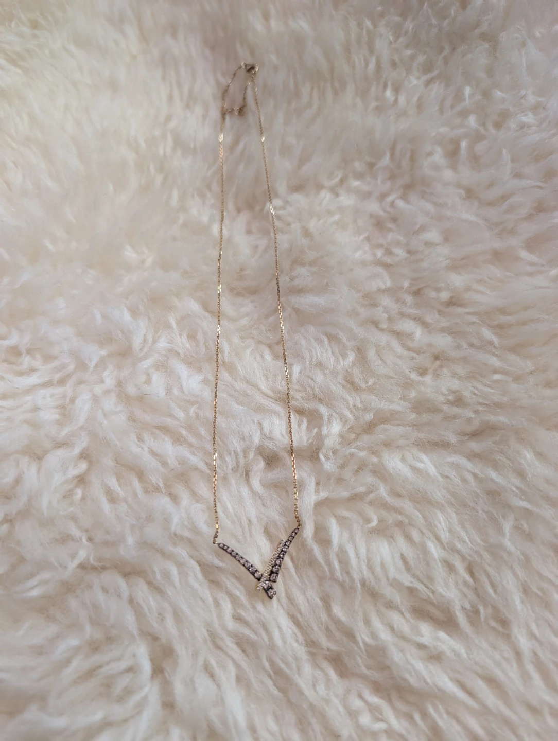 Le Vian Diamond V-Necklace with Box - photo 5