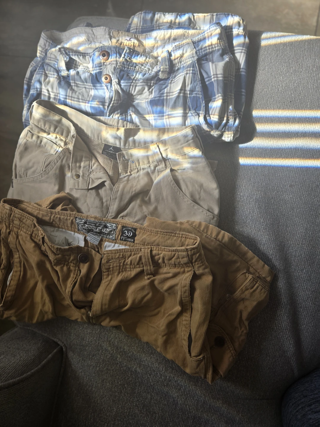 Hollister, Air Jordan, urban hertiage size 30 IST Pants Bundle