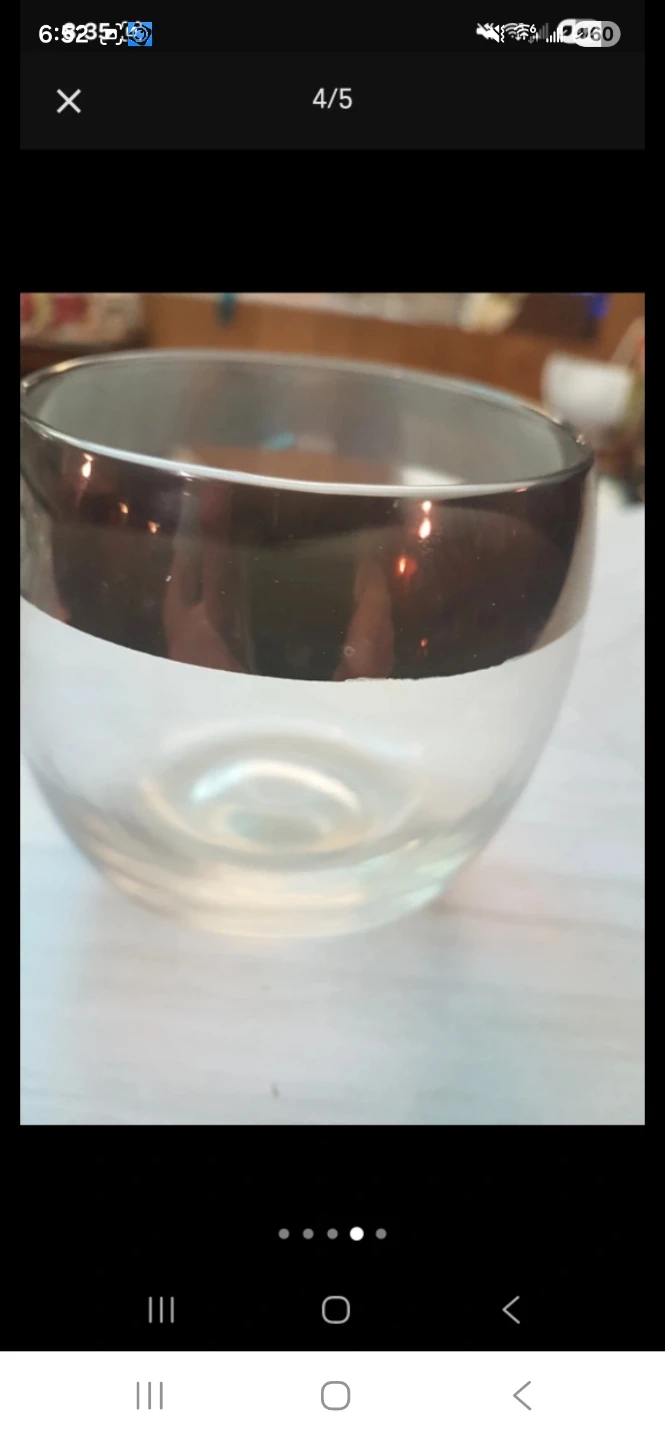 Set of 8 Vintage Roly Poly Cocktail Glasses - photo 3