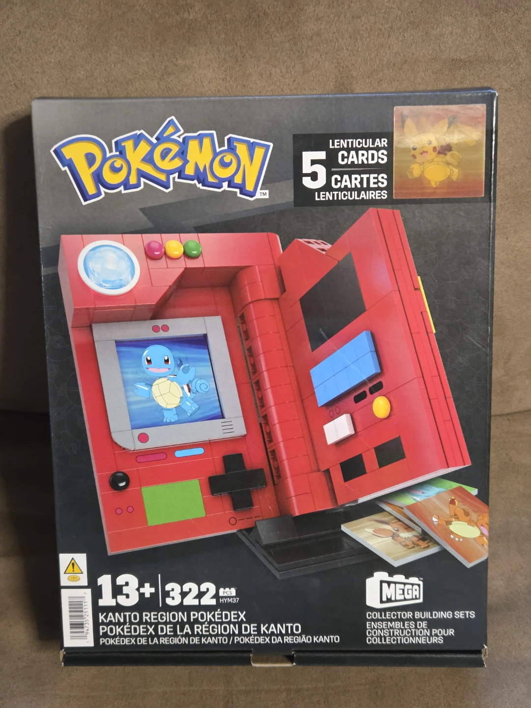 Mega Construx Pokemon Kanto Region Pokedex Building Set