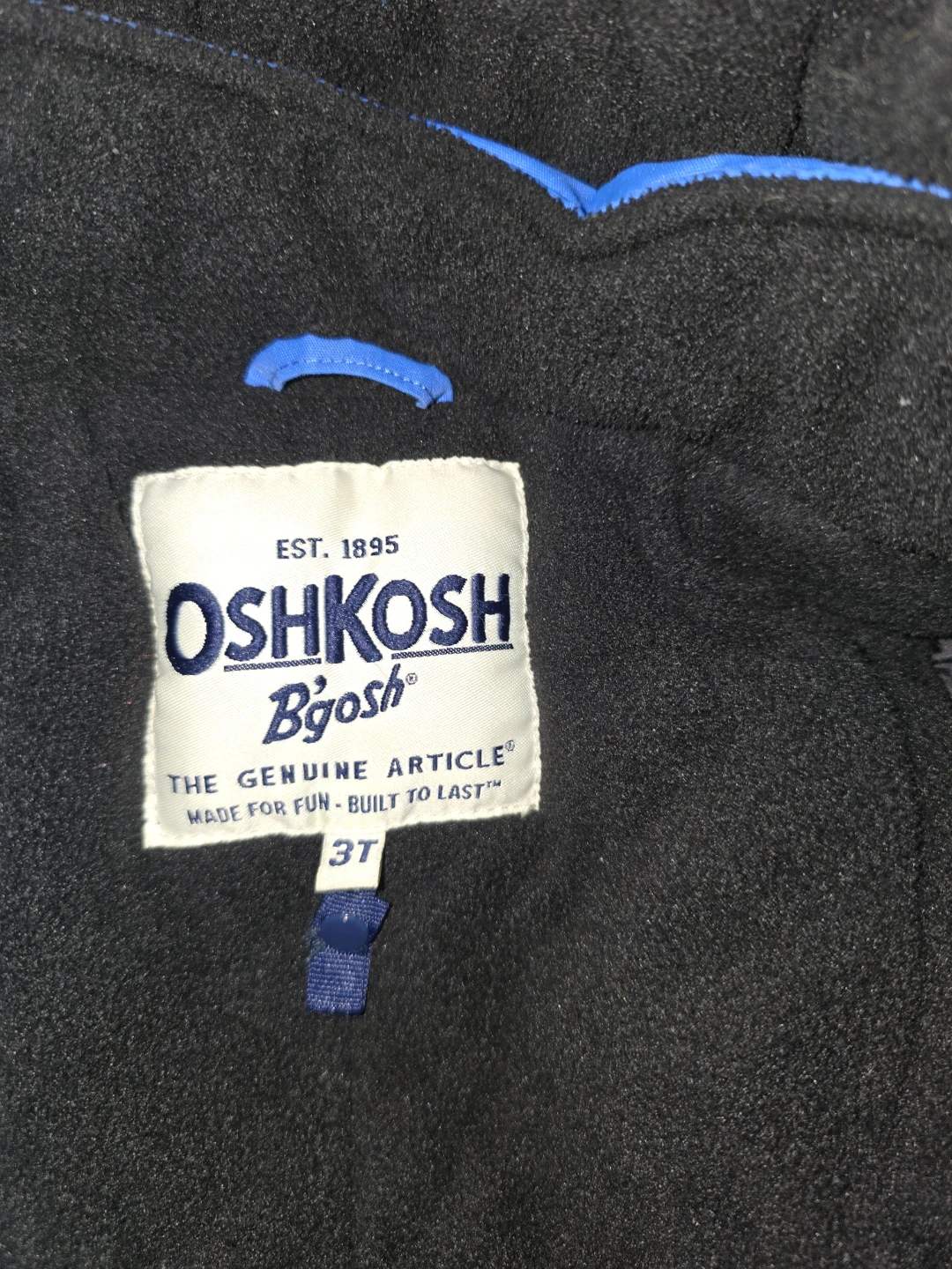 OshKosh B'gosh Blue Winter Jacket - photo 3