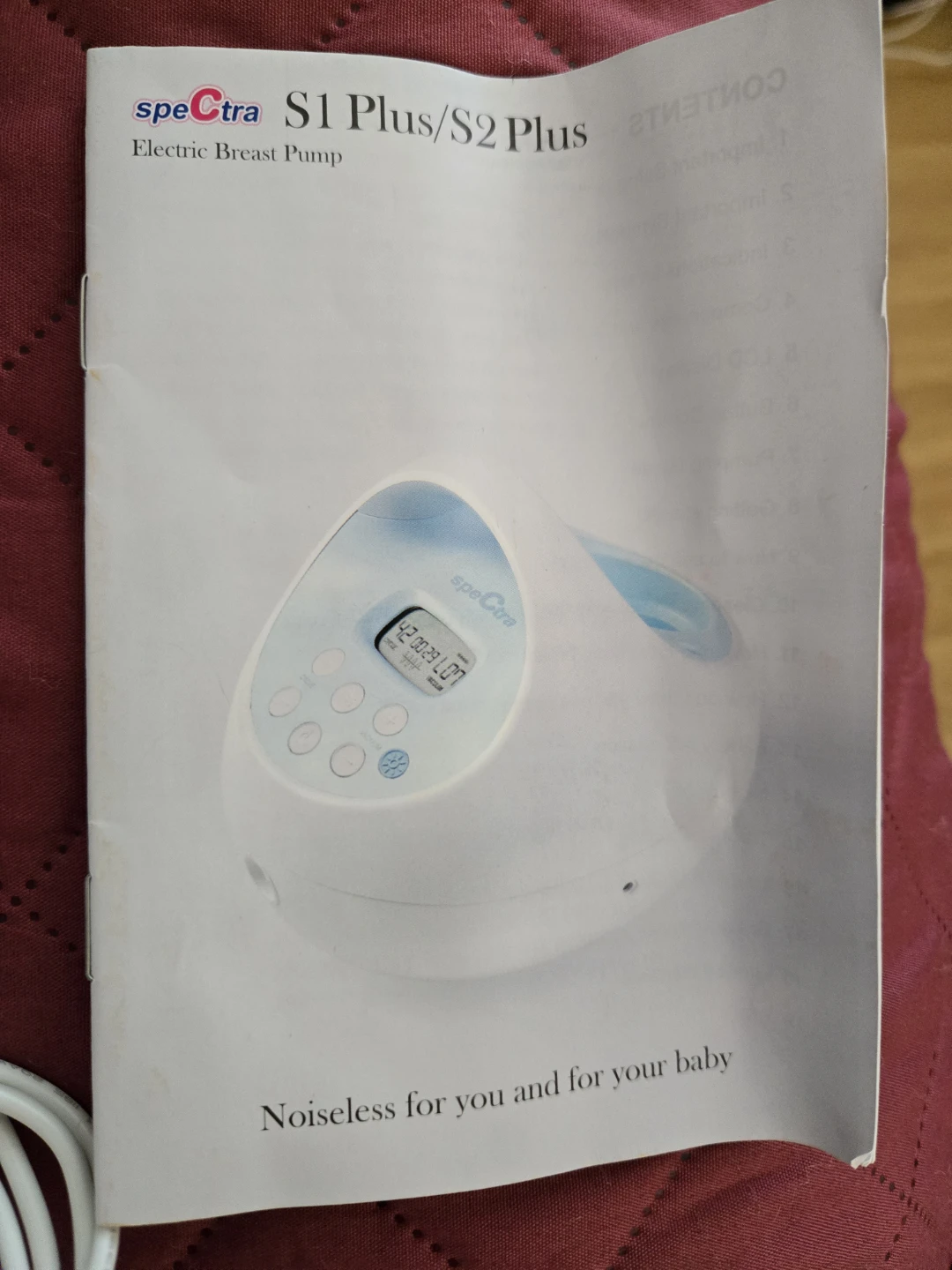 🥕 Spectra S1 Plus/S2 Plus Electric Breast Pump - photo 2