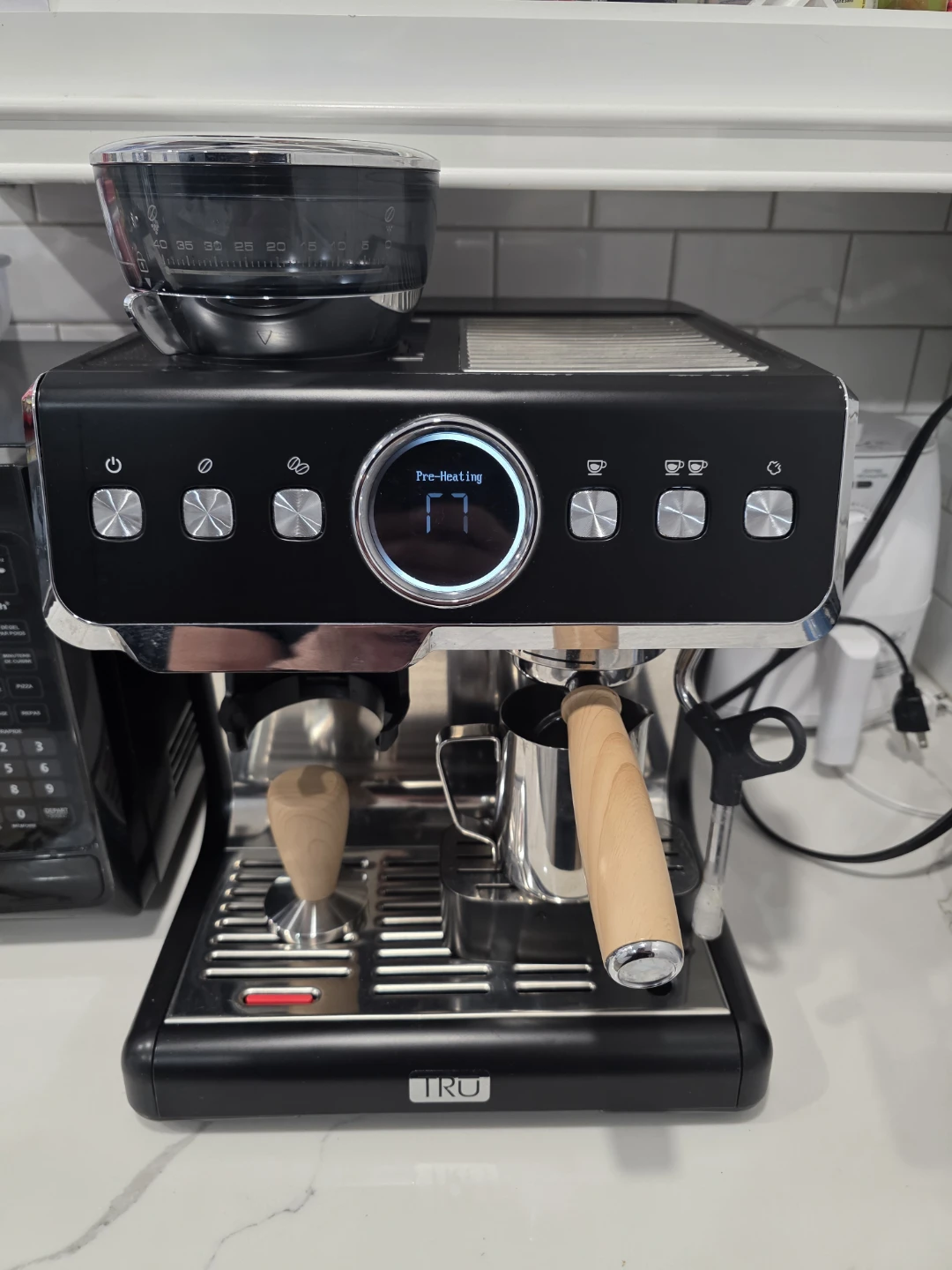 TRU Espresso Machine with Grinder