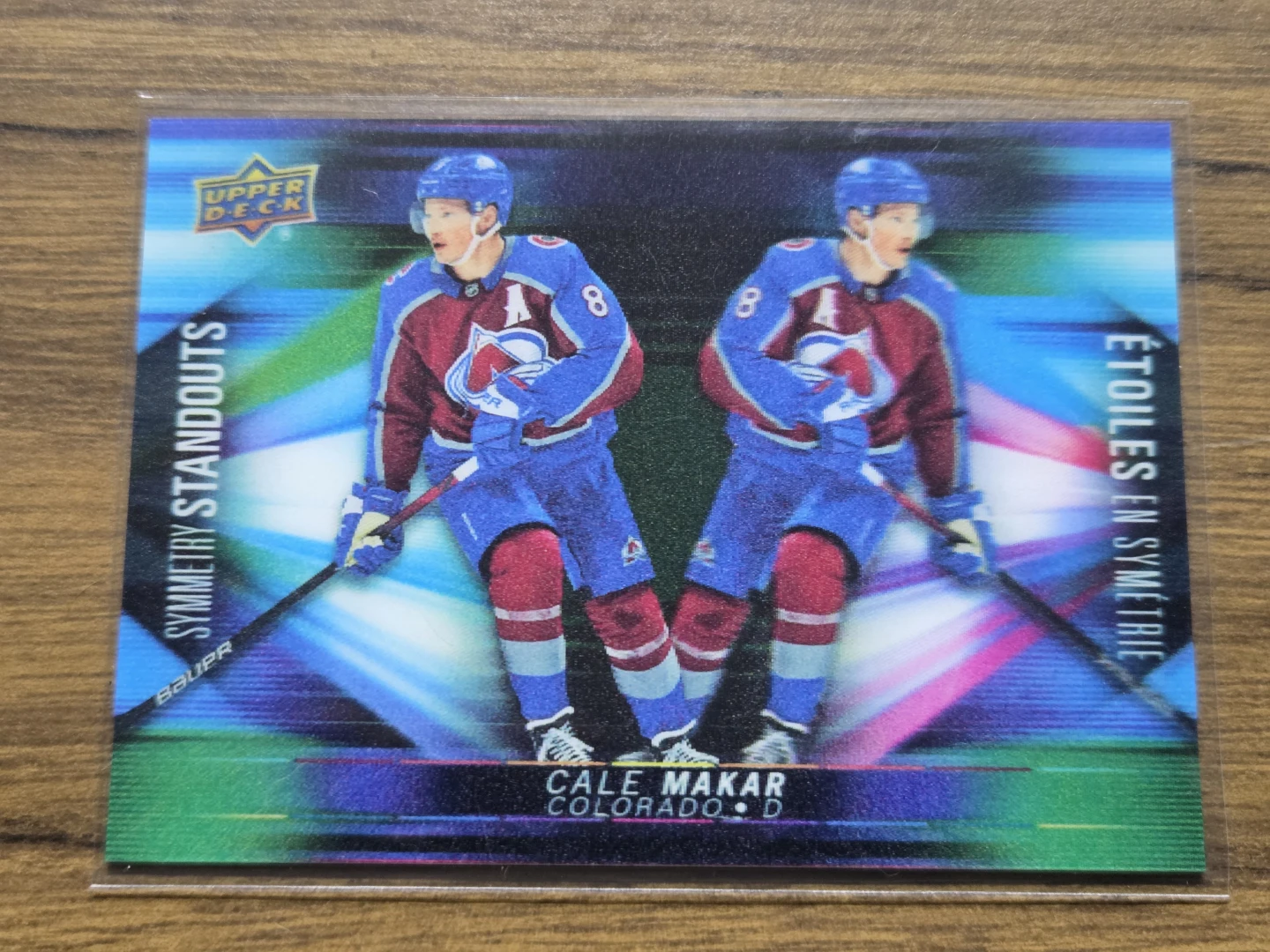 2023-24 Upper Deck Tim Hortons Cale Makar 3D-1