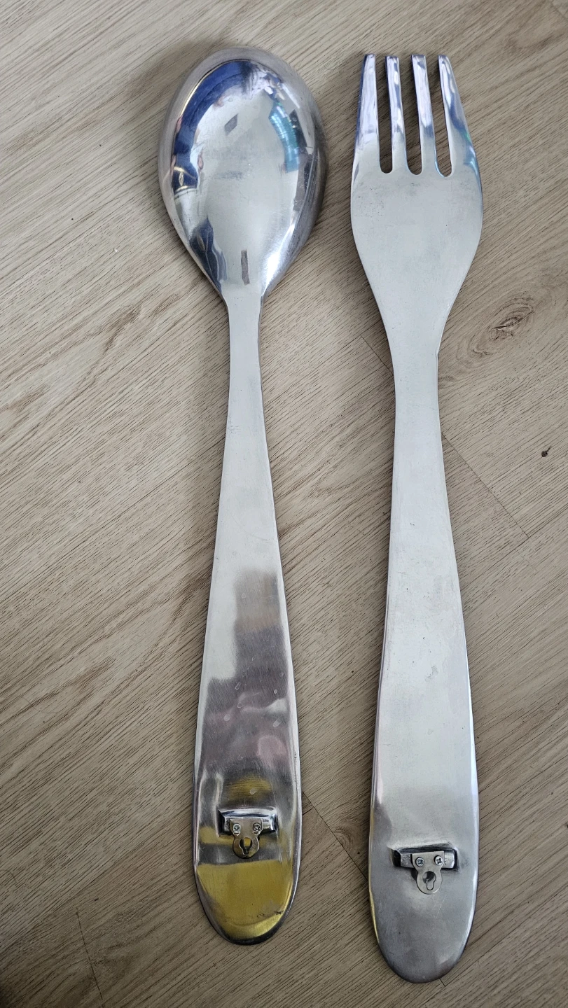 Oversized Spoon and Fork Set - photo 4