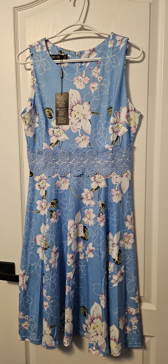 Women's Floral Sleeveless Dress