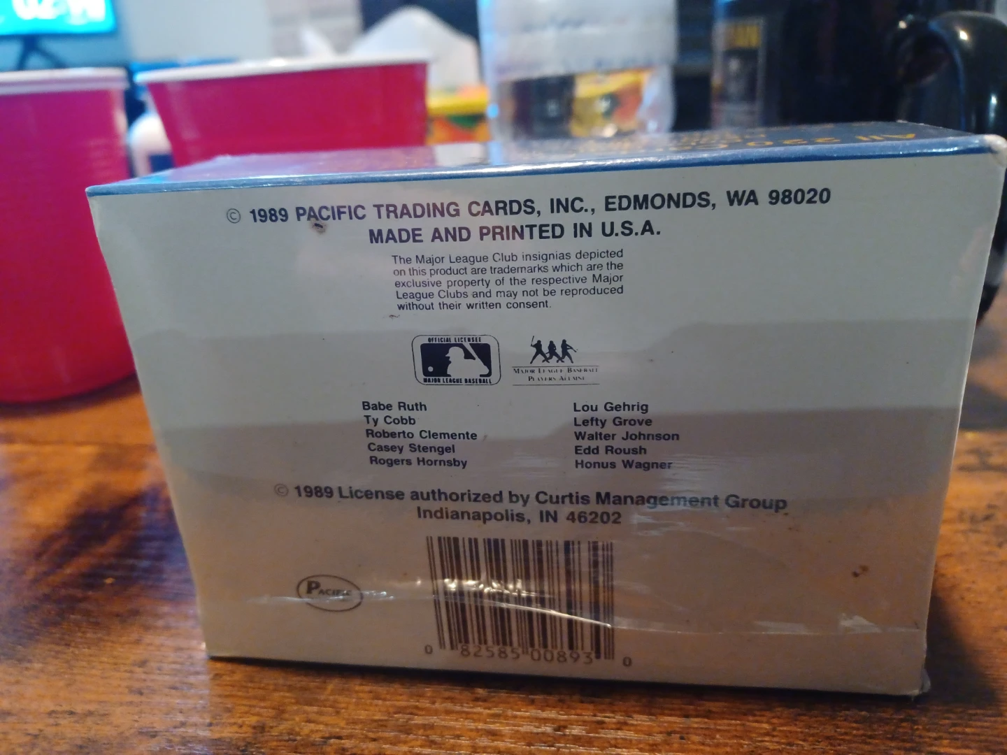 1989 Pacific Trading Cards, Inc. 220 Card Collector's Series - photo 2