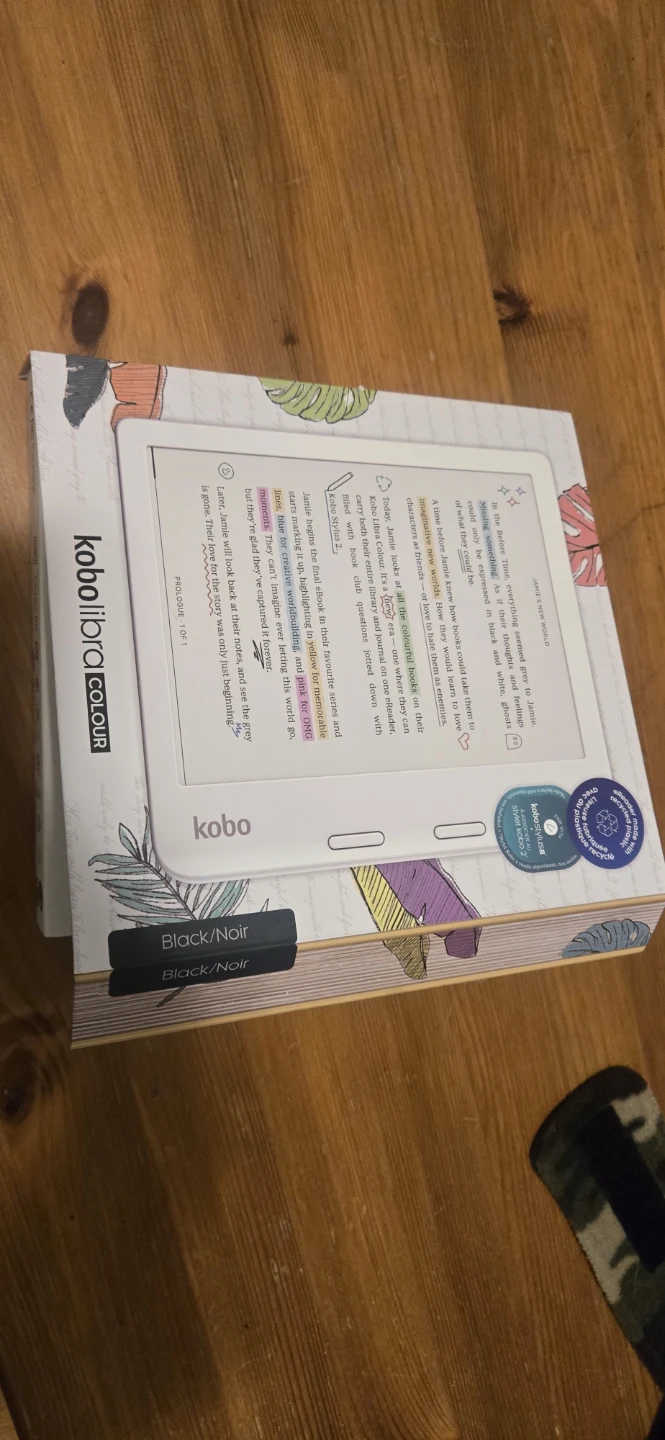 Kobo Libra Colour e-reader - Black - photo 2