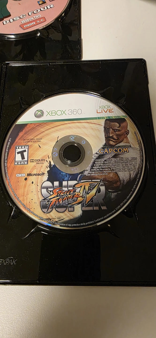Xbox 360 Super Street Fighter IV Video Game
