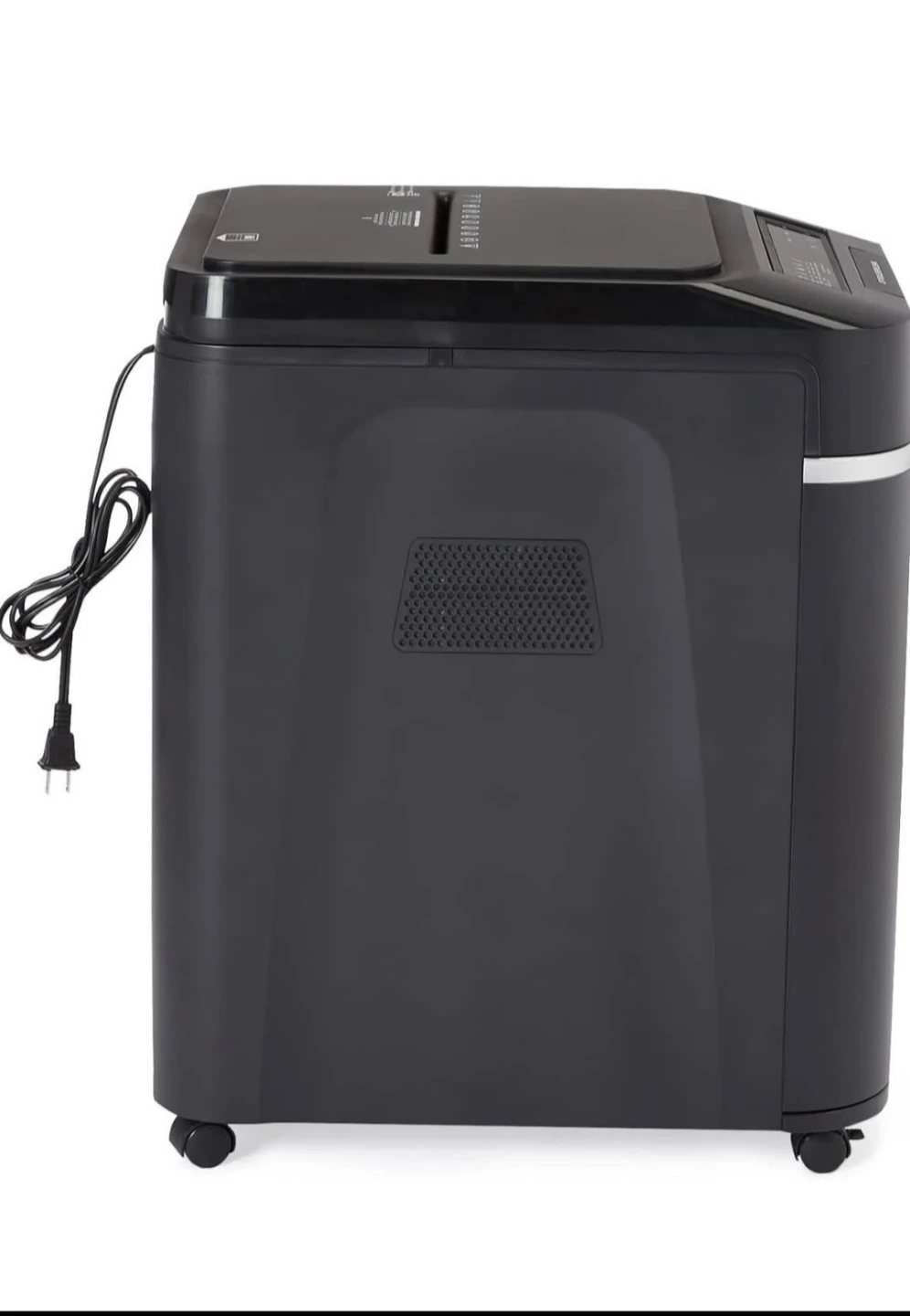 Amazon Basics 200-Sheet Auto Feed Paper Shredder - photo 4
