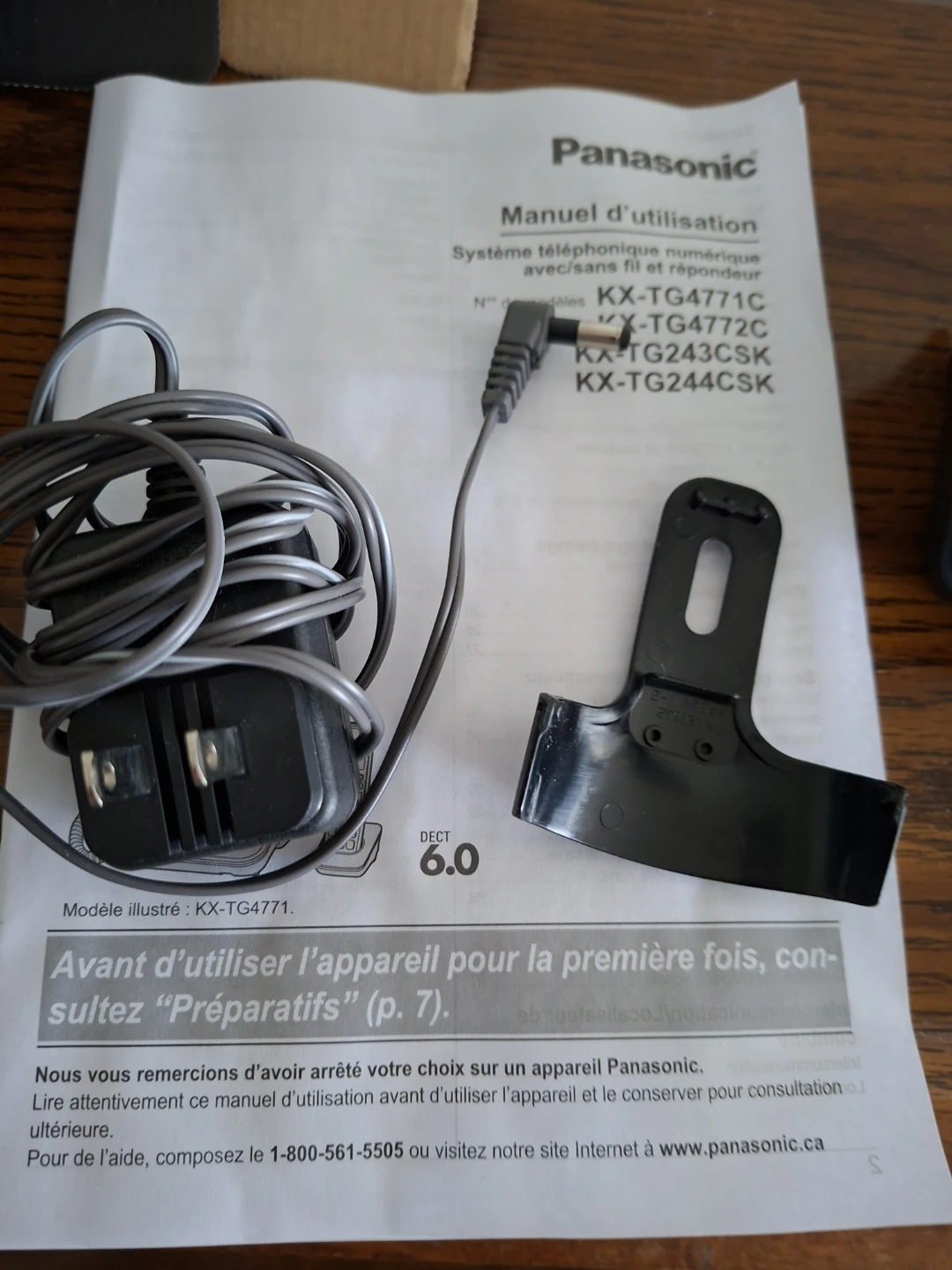 Panasonic KX-TG4771C Cordless Phone with Answering System - photo 2