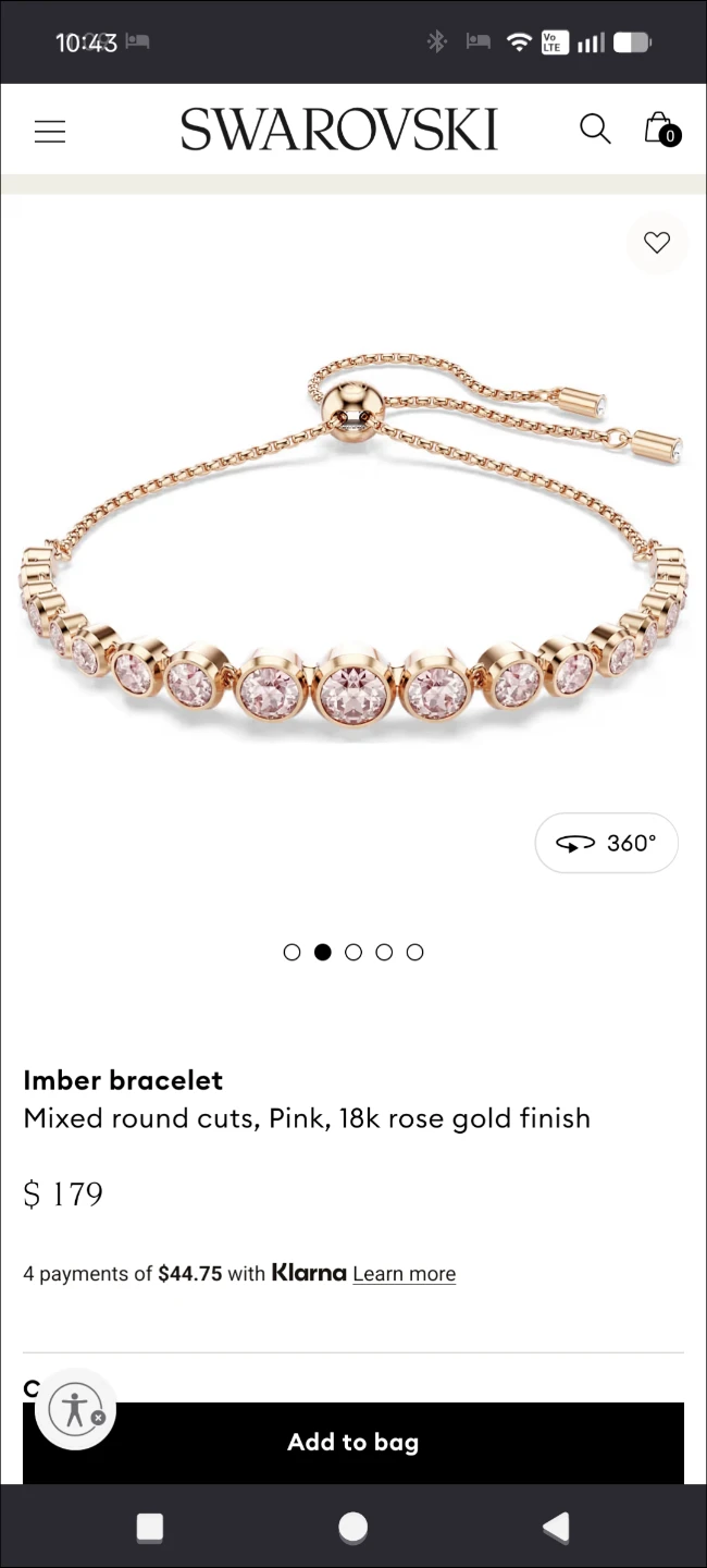 Swarovski Imber Bracelet - photo 2
