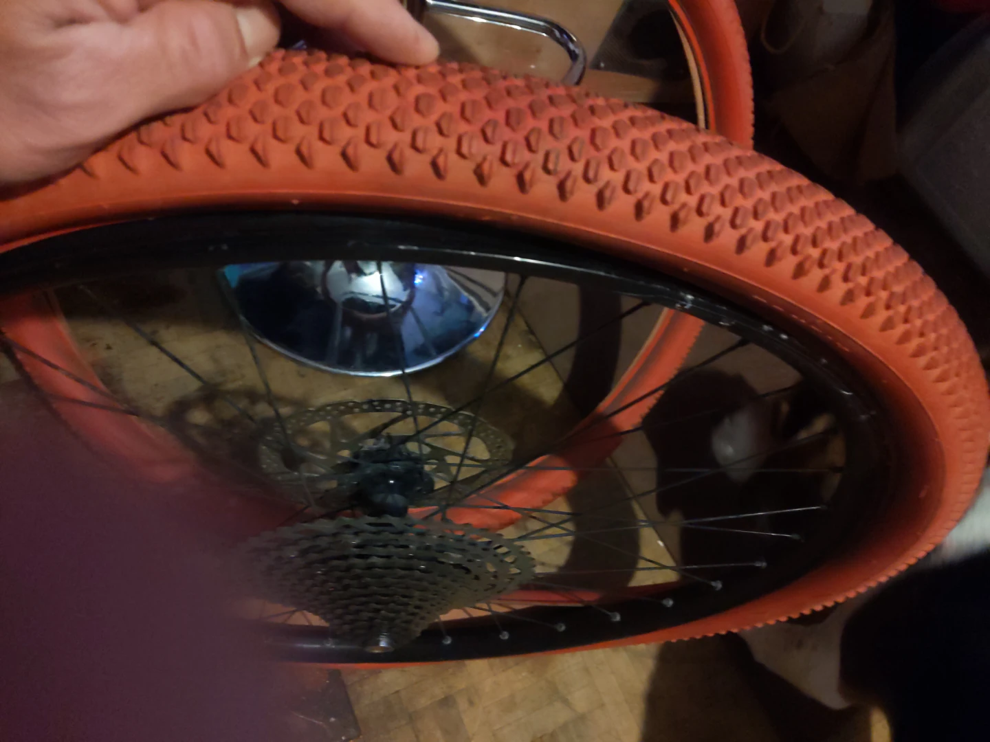 29-inch Orange Bicycle Tires - photo 2